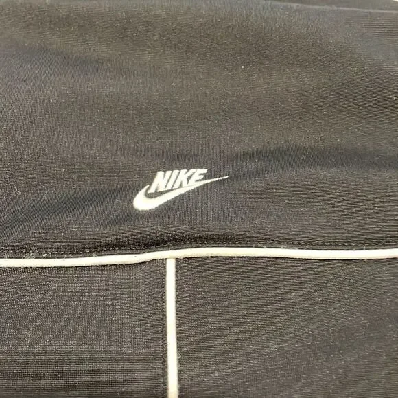 Nike full zip polyester jacket mens large black - Picture 4 of 8